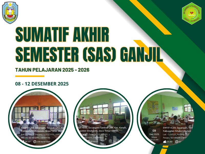 SDN 3 Tambak Ukir Laksanakan Sumatif Akhir Semester Ganjil dengan Tertib dan Lancar