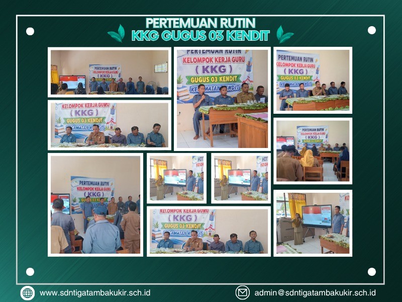 KKG Gugus 03 Kecamatan Kendit Gelar Pemilihan Pengurus Baru Periode 2026–2029